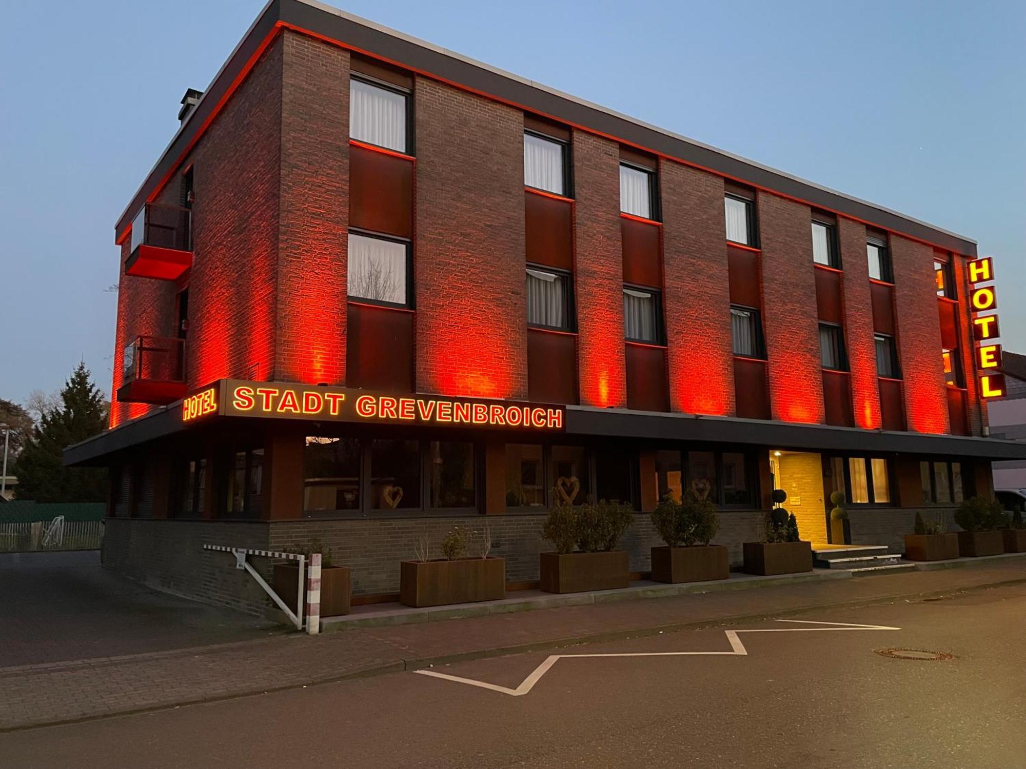Hotel Stadt Grevenbroich Mit Klimaanlage Exterior foto