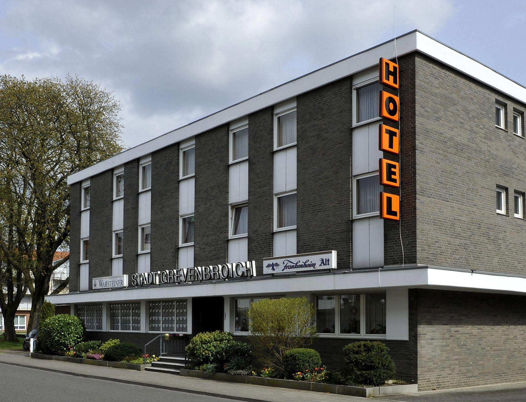 Hotel Stadt Grevenbroich Mit Klimaanlage Exterior foto